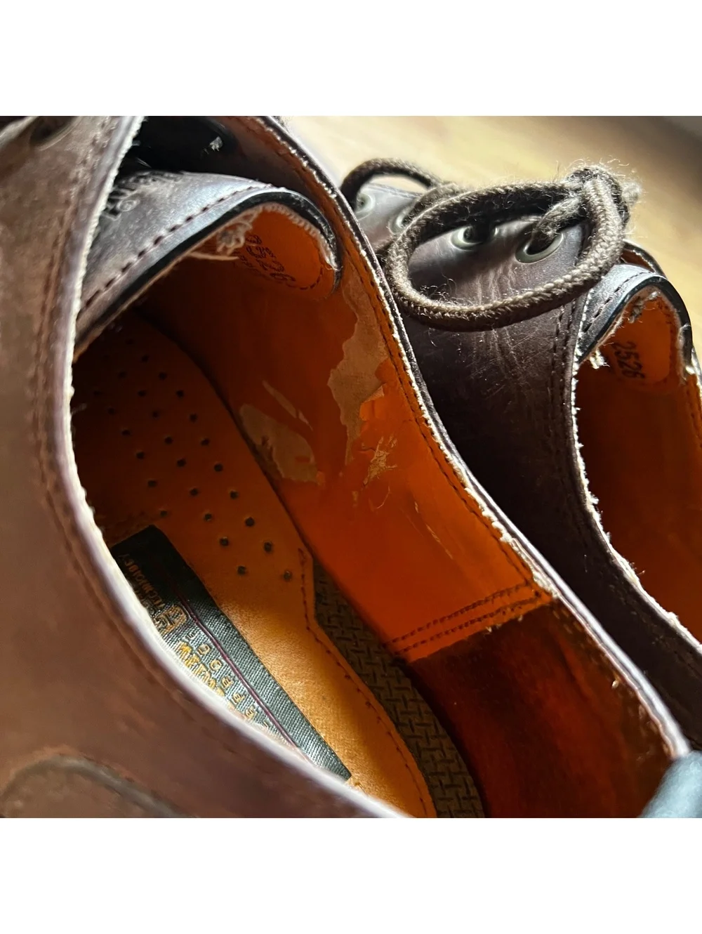 Vintage Y2K Timberland Brown Leather Derby Shoes Grunge Streetwear Classic